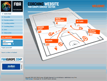 Tablet Screenshot of coaching.fibaeurope.com